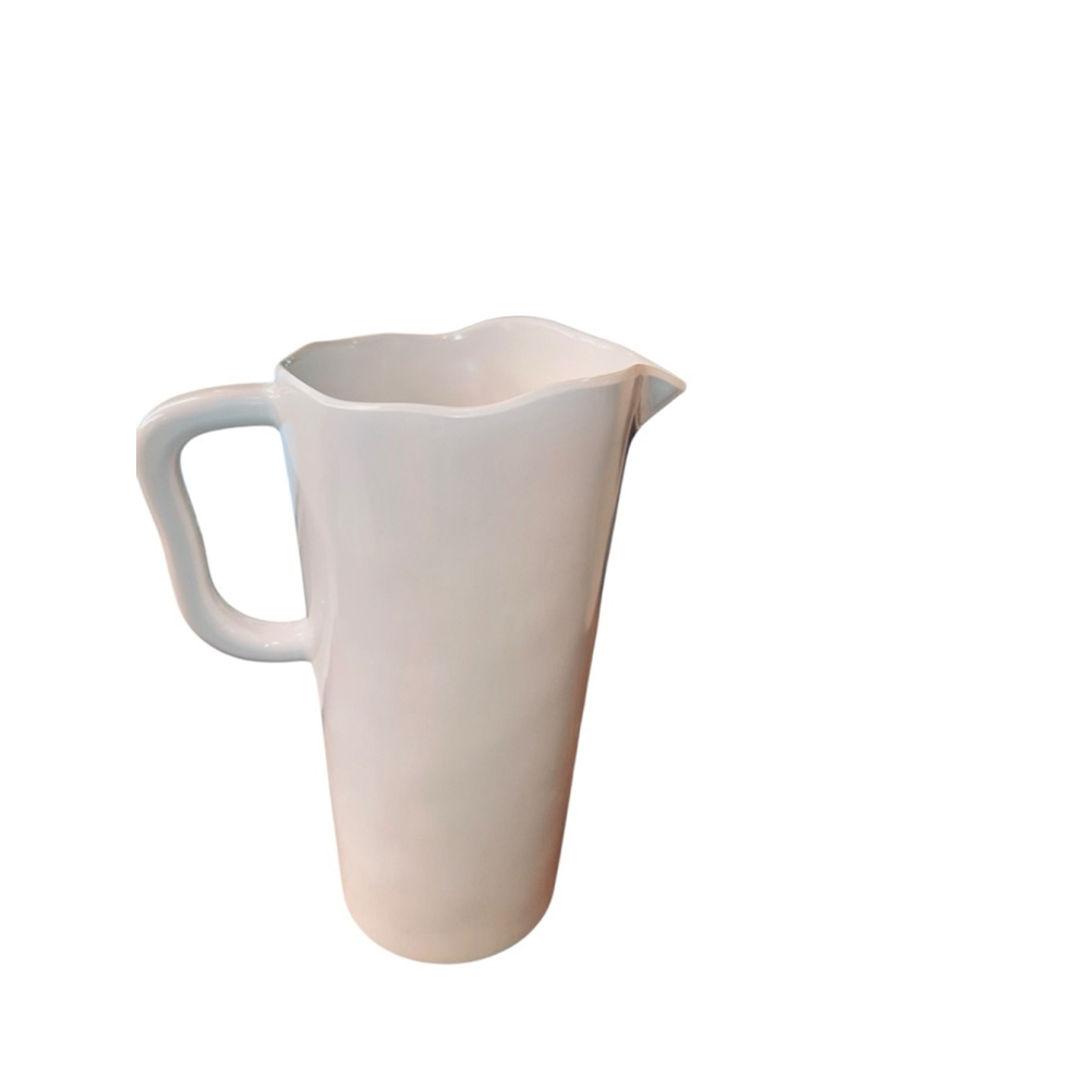 Rae Dunn White & Black 'DRINK' acrylic Pitcher One Size - Picture 2 of 3